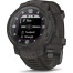 Смарт-годинник Garmin Instinct Crossover Solar з силіконовим ремінцем кольору графіт