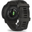 Смарт-годинник Garmin Instinct Crossover Solar з силіконовим ремінцем кольору графіт