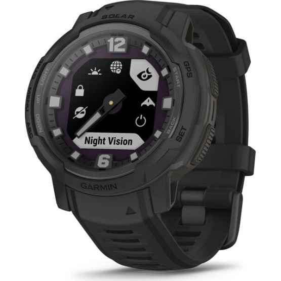 Garmin Instinct Crossover Solar Tactical Edition Black