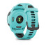 Garmin Forerunner 265 Black Bezel with Aqua Case and Aqua/Black Silicone Band