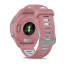 Garmin Forerunner 265S Black Bezel with Light Pink Case and Light Pink/Whitestone Silicone Band
