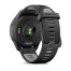 Garmin Forerunner 265 Black Bezel and Case with Black/Powder Gray Silicone Band