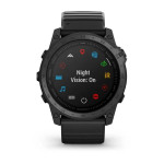 Смарт-часы Garmin Tactix 7 чёрный с силиконовым ремешком