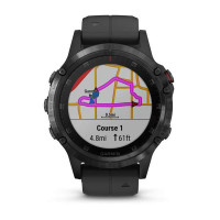 Garmin Fenix 5 Plus Sapphire, Black with Black Band