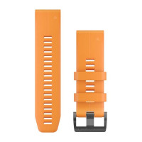 Ремешок для Fenix 5X Plus 26mm QuickFit Spark Orange Silicone