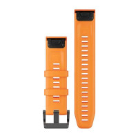 Ремешок для Fenix 5 Plus 22mm QuickFit Spark Orange Silicone