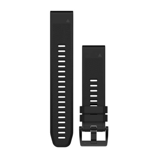Ремінець для Fenix 5 22mm QuickFit Black Silicone Band