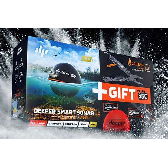 Беспроводный эхолот Deeper PRO+WiFi+GPS