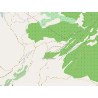 ТОПографическая карта с детальными тропами от OpenStreetMap для 