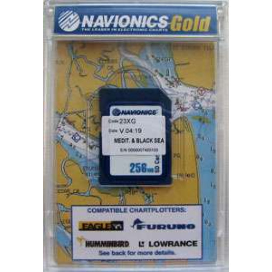 Карта NAVIONICS ДНЕПР + Средиземное и Черное море для Lowrance  Simrad  Eagle  Humminbird  Raymarine