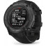 Тактический часы Garmin Instinct 2X Solar Tactical Edition – Black с чёрным силиконовым ремешком