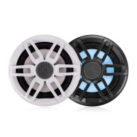Морские колонки Fusion XS-FL77SPGW серии XS 7.7" 240 Вт  с LED-подсветкой  серые