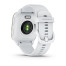 Garmin Venu Sq 2 Cream Gold Aluminum Bezel with White Case and Silicone Band