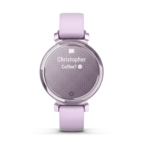 Garmin Lily 2 Metallic Lilac with Lilac Silicone Band