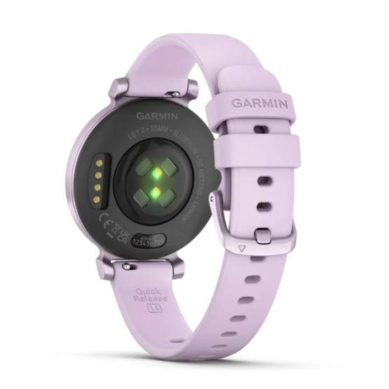Garmin Lily 2 Metallic Lilac with Lilac Silicone Band Garmin Lily 2 Metallic Lilac with Lilac Silicone Band