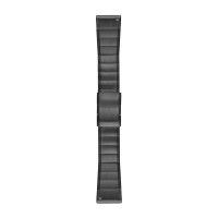 Ремінець для Garmin Fenix 5X Plus 26mm QuickFit Carbon Gray DLC Titanium