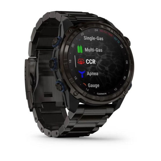 Garmin Descent Mk3i (51 мм) карбоново-сірий DLC титановий з DLC титановим ремінцем Garmin Descent Mk3i (51 мм) карбоново-сірий DLC титановий з DLC титановим ремінцем