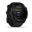 Garmin Descent Mk3i (43 мм) карбоново-сірий DLC титановий з чорним силіконовим ремінцем