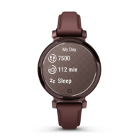 Garmin Lily 2 Classic Dark Bronze with Mulberry Leather Band