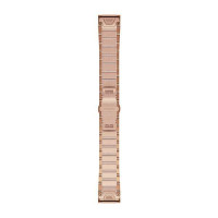 Ремінець для  Fenix 5S Plus 20mm QuickFit Rose Gold-tone Stainless Bands золото