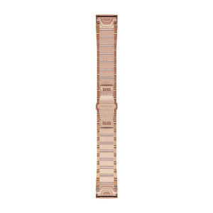 Ремешок для Fenix 5S Plus 20mm QuickFit Rose Gold-tone Stainless Bands