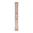 Ремінець для  Fenix 5S Plus 20mm QuickFit Rose Gold-tone Stainless Bands золото