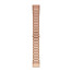 Ремінець для  Fenix 5S Plus 20mm QuickFit Rose Gold-tone Stainless Bands золото