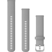 Ремінець Garmin Quick Release vivomove3 20mm Silicone Grey-Sliver