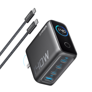 Зарядний пристрій Anker 140W GaN 4-Port PD 3.1 Black (B2697GZ1)
