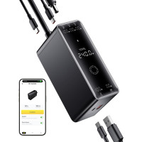 Зарядний пристрій Baseus Digital GaN 240W Desktop 3C+U+DC Black