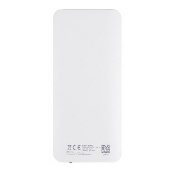 Зовнішній портативний акумулятор Esperanza EMP106W 8000mAh White 10W