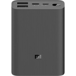 Зовнішній портативний акумулятор Xiaomi Power Bank 3 Ultra Compact Black 10000mAh 22.5W