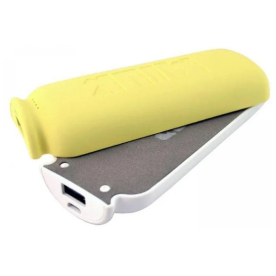 Зовнішній портативний акумулятор Remax Milk Couple 11000mAh Yellow 55W