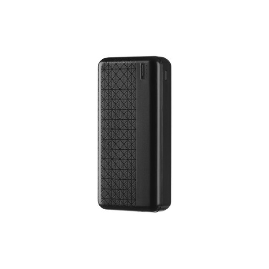 Зовнішній портативний акумулятор 2E Geometry 20000mAh Black 18W PD + QC 3.0