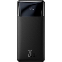 Зовнішній портативний акумулятор Baseus Bipow Digital Display 30000mAh 20W Black