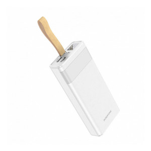 Зовнішній портативний акумулятор Borofone BJ18 Coolmy 20000mAh White 10W