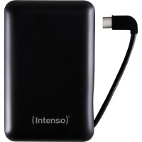 Внешний портативный аккумулятор Intenso XC10000 10000mAh Black 10W 1xUSB-C, 1xUSB-A