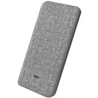 Зовнішній портативний акумулятор Silicon Power QP77 10000mAh Gray 22.5W