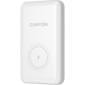 Зовнішній портативний акумулятор Canyon PB-1001 10000mAh White 10W (CNS-CPB1001W)