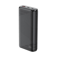 Зовнішній портативний акумулятор XO PR150 20000mAh Black 20W