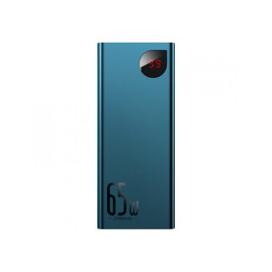 Зовнішній портативний акумулятор Baseus Adaman Metal Digital Display 20000mAh 65W Blue