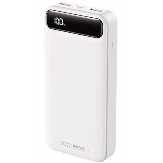Зовнішній портативний акумулятор Remax RPP-521 20000mAh White 20W Bole