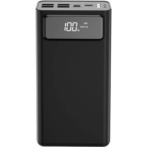 Зовнішній портативний акумулятор XO PR123 30000mAh Black 10W