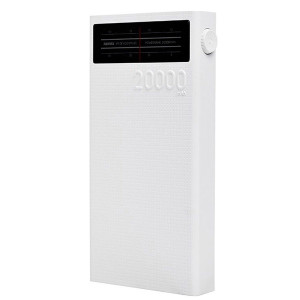 Зовнішній портативний акумулятор Remax Lesu 20000mAh White 10.5W