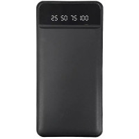 Зовнішній портативний акумулятор XO PR164 30000mAh Black 10.5W