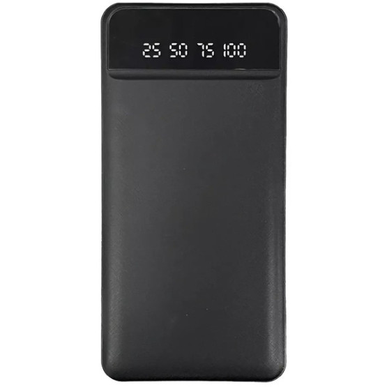Зовнішній портативний акумулятор XO PR164 30000mAh Black 10.5W
