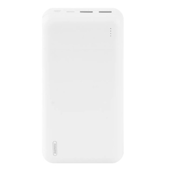 Зовнішній портативний акумулятор Remax Lango 30000mAh White 10.5W