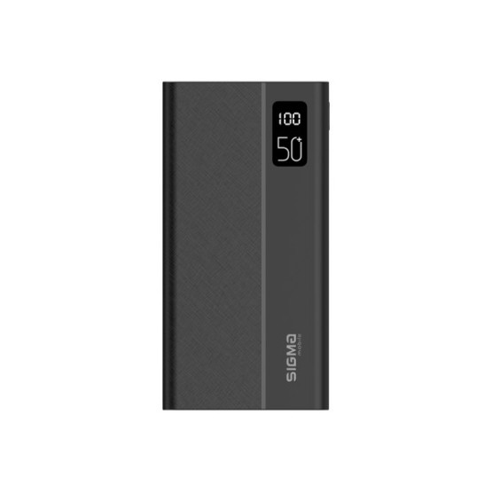 Зовнішній портативний акумулятор Sigma mobile X-power SI50A3QL 50000mAh Black (4827798424018) 22,5W