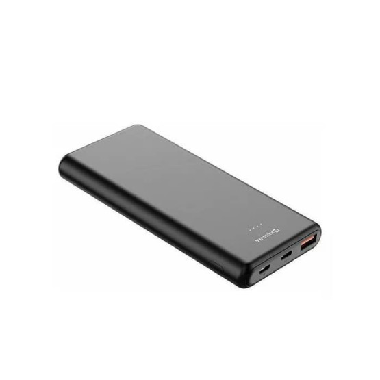Зовнішній портативний акумулятор Swissten Power Line 10000mAh Black 20W (22013912)