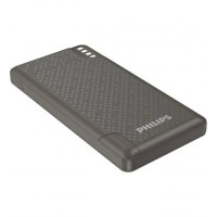 Зовнішній портативний акумулятор Philips DLP2010NV/62 10000mAh Gray 12W